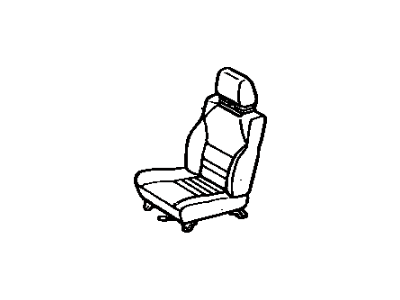 Toyota 71100-17210-01 Seat Assembly, Front Passenger Side