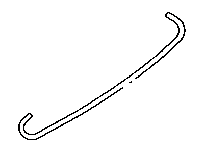 Toyota 90099-33068 Hose, Windshield Washer (From Motor To Joint)
