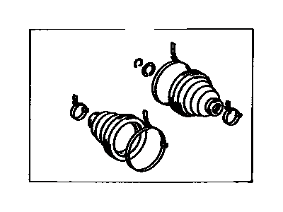 Toyota Supra CV Boot - 04437-14041
