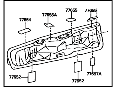 Toyota MR2 Fuel Tank - 77001-19505
