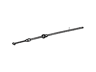 Toyota MR2 Fuel Door Release Cable - 77035-17021