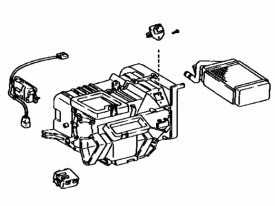 Toyota 87150-17130 Heater Assembly