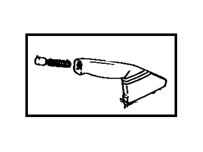 Toyota 46201-17010-01 Lever Sub-Assy,  Parking Brake