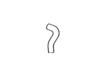 Toyota 16571-16030 Upper Hose