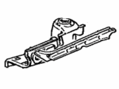 Toyota 53702-17020 Apron Sub-Assembly, Front Fender, Driver Side