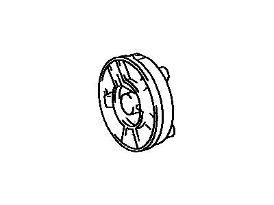 Toyota 88321-14010 Head, Cooler Compressor Cylinder, Front