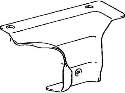 Toyota 17167-16030 Insulator,  Exhaust Manifold Heat,  NO.1
