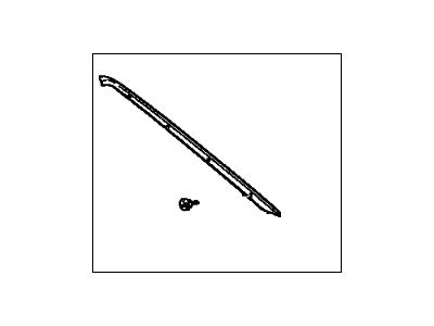 Toyota 75605-17010 Reveal Molding