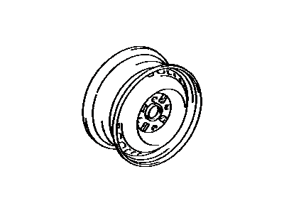 1987 Toyota MR2 Spare Wheel - 42611-17010