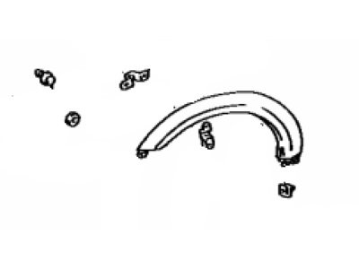 Toyota 53087-60904 Flare