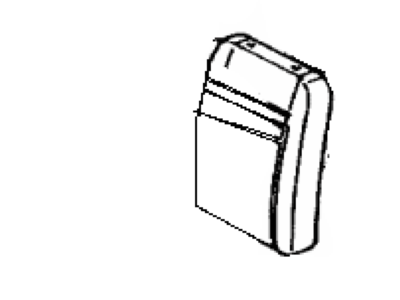 Toyota 71552-AE020 Pad,  Front Seat Back,  LH(For Separate Type)