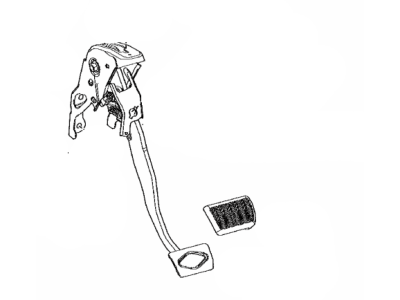 Toyota 47110-10060 Support Assembly, Brake Pedal