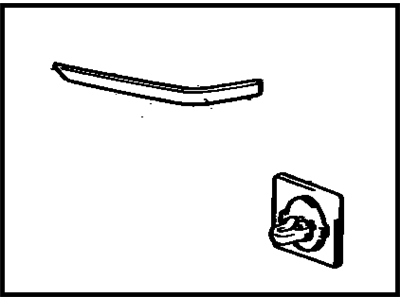 Toyota 75651-14200-13 Side Molding