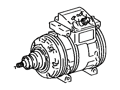 Toyota 88320-14560 Compressor Assy,  Cooler