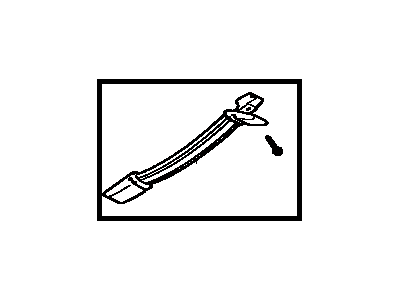 Toyota 74610-24020-02 Handle, Outside