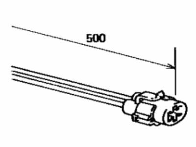 Toyota 82985-20010 Wire,  Side Turn Signal Lamp Repair