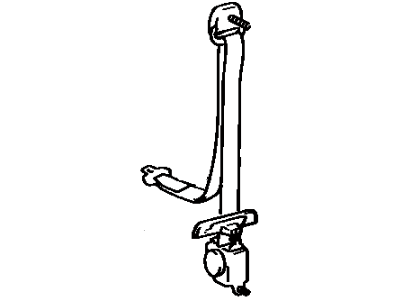 Toyota Supra Seat Belt - 73370-14130-02