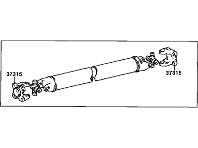 Toyota 37110-14290 Shaft Assembly, Propeller