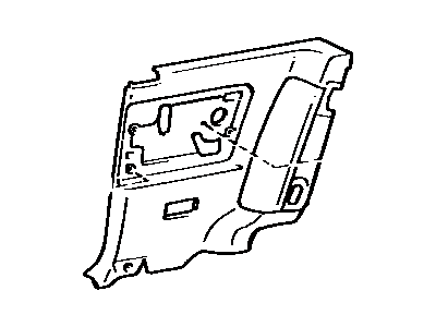 Toyota 62510-1B110-02 Lower Panel