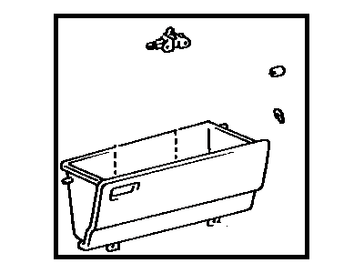 Toyota Supra Glove Box - 55550-14170-06