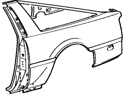 Toyota 61602-1B917 Quarter Panel