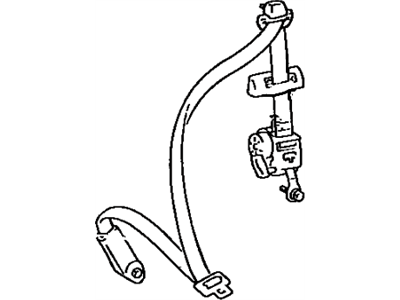 Toyota Supra Seat Belt - 73210-14490-13
