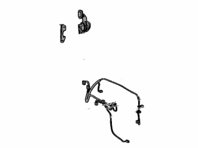Toyota 82151-47680 Wire,  Front Door,  RH