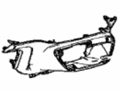 Toyota 55433-47050-B0 Panel,  Instrument Panel Finish,  Lower NO.2