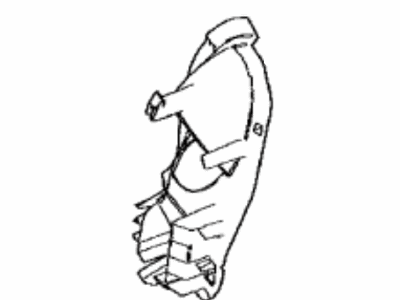 Toyota 45259-47050 Sheet,  Column Hole Cover Silencer
