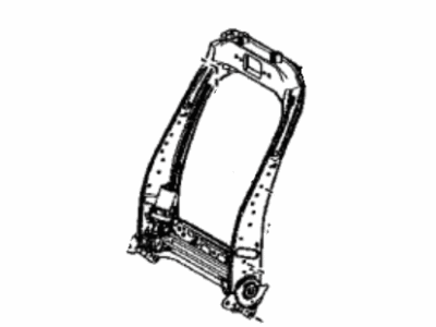 Toyota 71014-47130 Frame Sub-Assy,  Front Seat Back,  LH