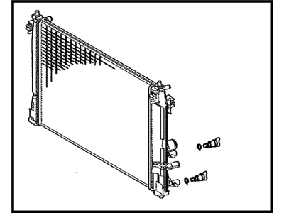 Toyota 16400-37340 Radiator Assy