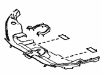 Toyota 53289-47070 Cover,  Radiator Support Opening