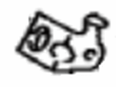 Toyota 47351-47030 Bracket, Flexible Hose, Passenger Side 47351-47030 Toyota Bracket, Flexible Hose, Passenger Side Illustration 1 of 1