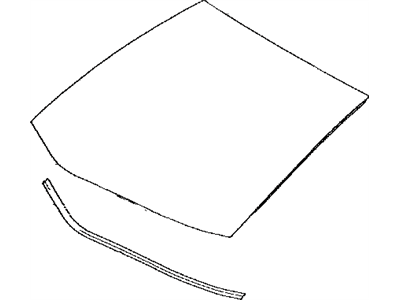 Toyota 56101-4E992 Glass,  Windshield