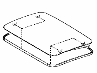 Toyota 63201-47110 Glass Sub-Assy,  Sliding Roof