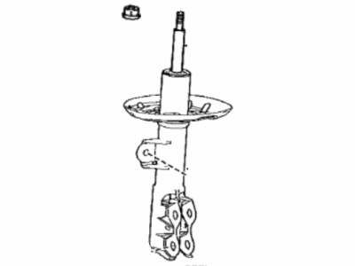 Toyota 48510-80813 Absorber Assy,  Shock,  Front RH