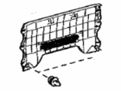 Toyota 76971-47010-C0 Cover,  Rear Under