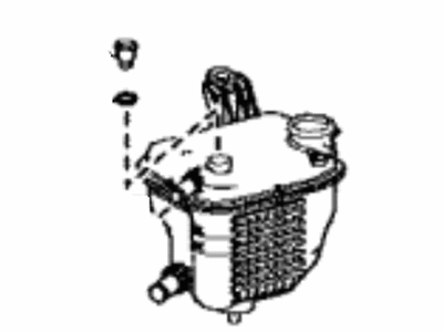 Toyota 164A2-37010 Tank,  Reserve Sealed W/O Cap
