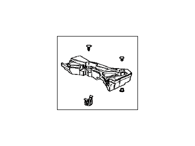 Toyota 64995-47040 Box,  Deck Floor,  RH