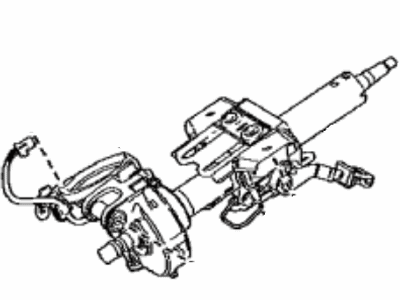 4520A-47060 Toyota Column Sub-Assembly, Electric Power Steering Illustration 1 of 1