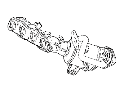 Toyota 17141-37230 Manifold,  Exhaust