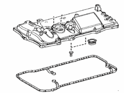Toyota 11201-37060 Cover Sub-Assy,  Cylinder Head