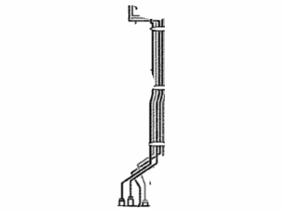 Toyota 47317-47070 Tube, Front Brake 47317-47070 Toyota Tube, Front Brake Illustration 1 of 1