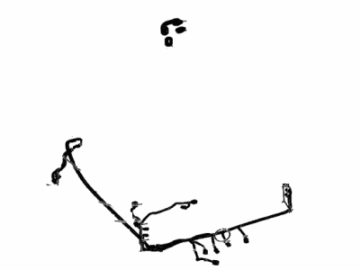 Toyota 82184-47640 Wire,  Back Door,  NO.1