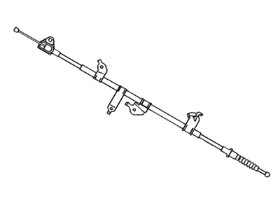 Toyota Prius Prime Parking Brake Cable - 46430-47120