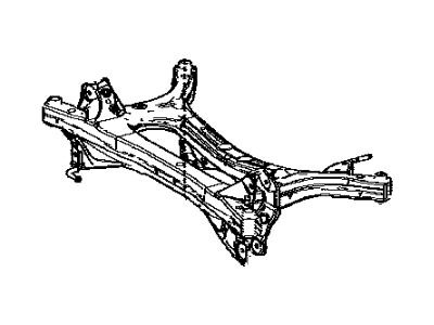 Toyota 51206-47010 Member Sub-Assy,  Rear Suspension