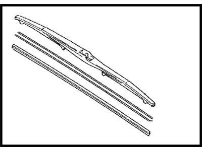 Toyota 85242-47070 Blade,  Rear Wiper