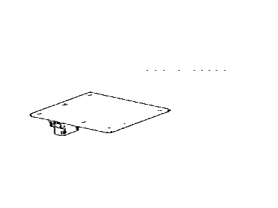 Toyota 83141-47070 Computer,  Combination Meter Mirror