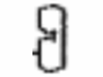 Toyota 53158-47010 Seal,  Radiator Grille,  No.4