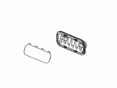 Toyota 62940-30150 Duct Assembly, Quarter Vent, Passenger Side 62940-30150 Toyota Duct Assembly, Quarter Vent, Passenger Side Illustration 1 of 1
